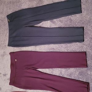 Women's Anne Klein Green Pull on dress pants. ankle length